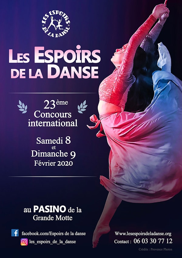 Concours les espoirs de la danse | La Grande Motte - Montpellier